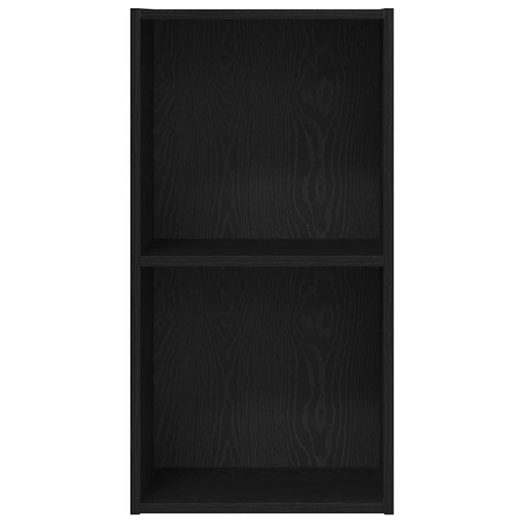Bokhylle Svart Eik 40 x 30 x 77 cm Konstruert tre