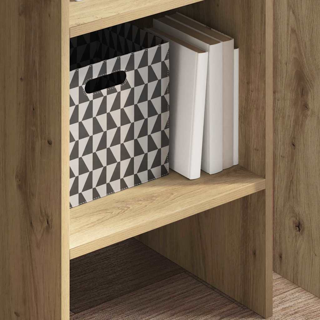 Bokskap Artisan Eik 40 x 35 x 180 cm Konstruert tre
