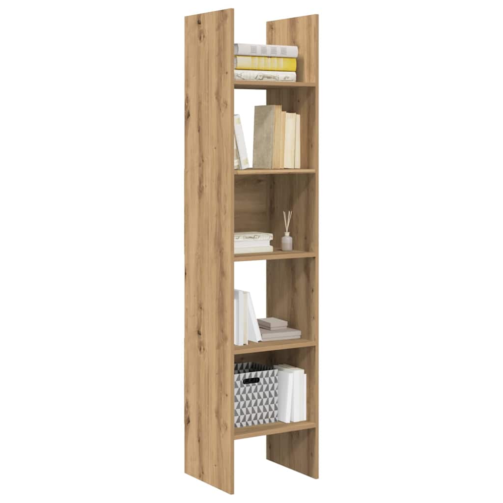 Bokskap Artisan Eik 40 x 35 x 180 cm Konstruert tre