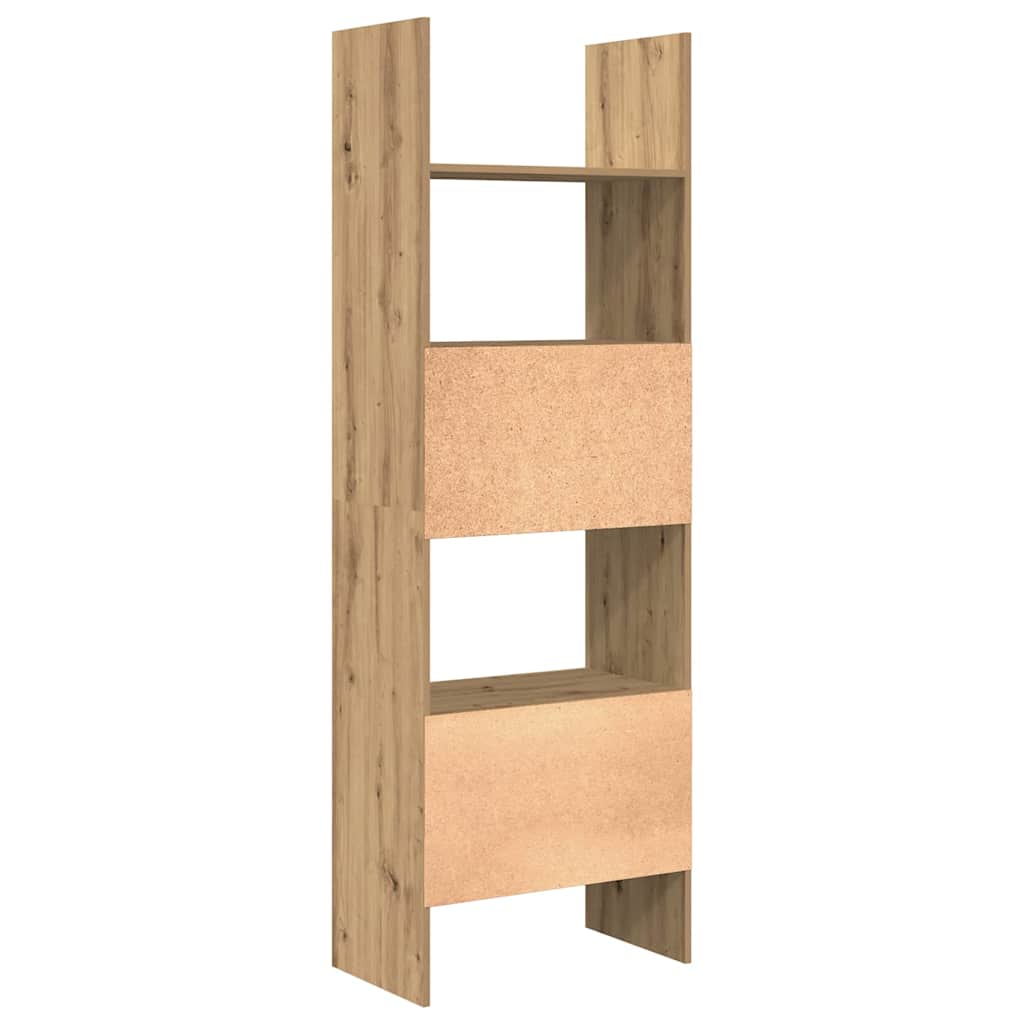 Bokskap Artisan Eik 60 x 35 x 180 cm Konstruert tre