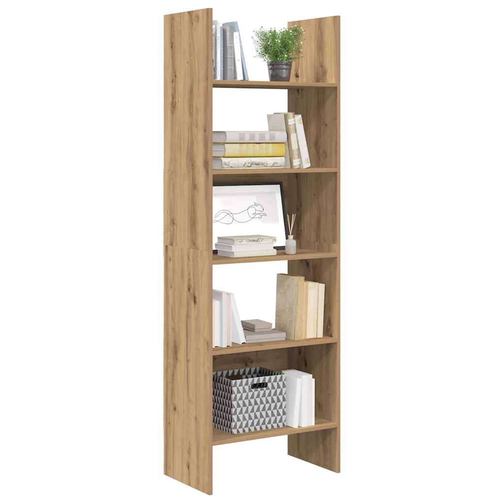 Bokskap Artisan Eik 60 x 35 x 180 cm Konstruert tre