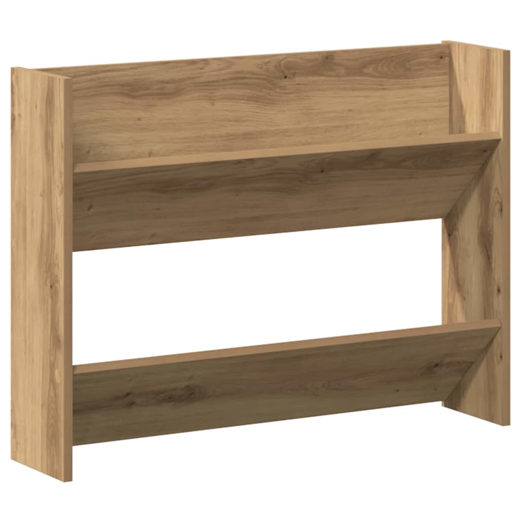Sko Skap 2 pcs Artisan Eik 81 x 18 x 60 cm Konstruert tre
