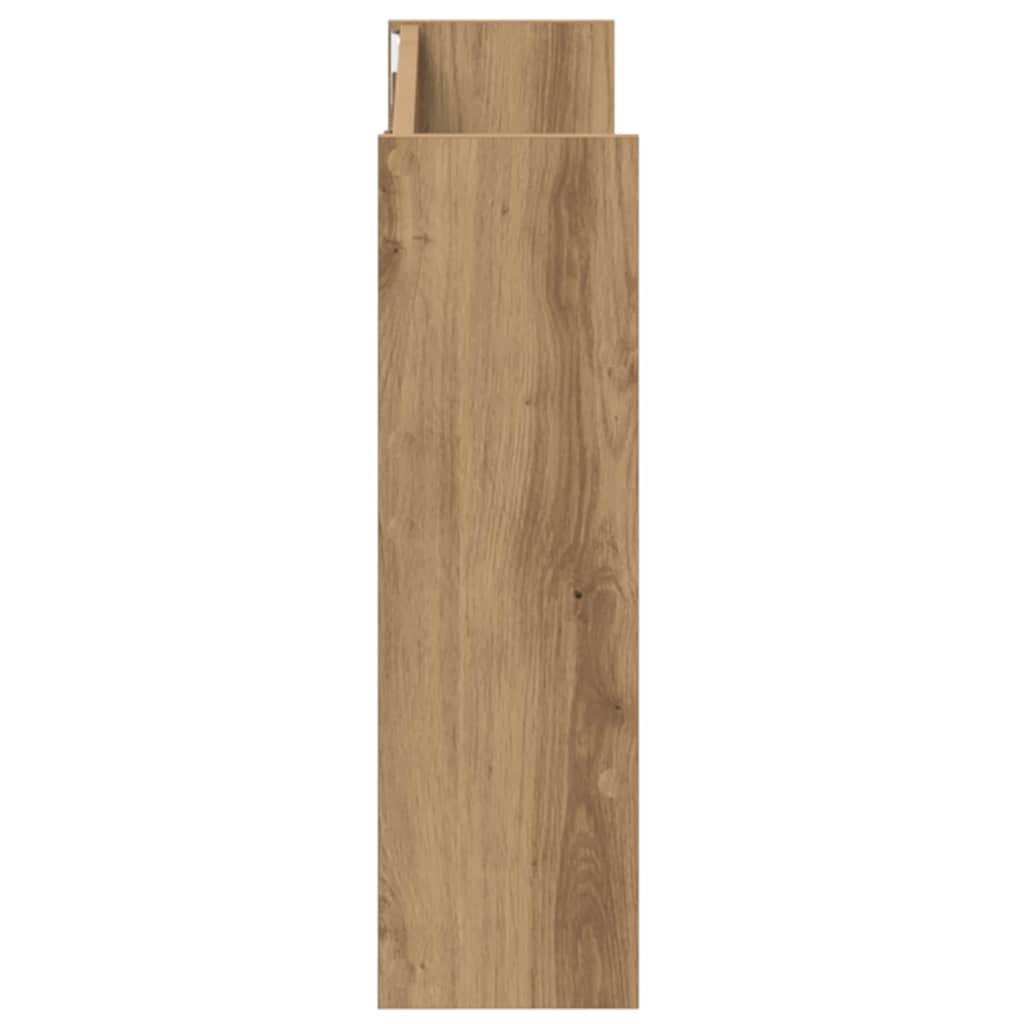 Sko Skap 2 pcs Artisan Eik 81 x 18 x 60 cm Konstruert tre
