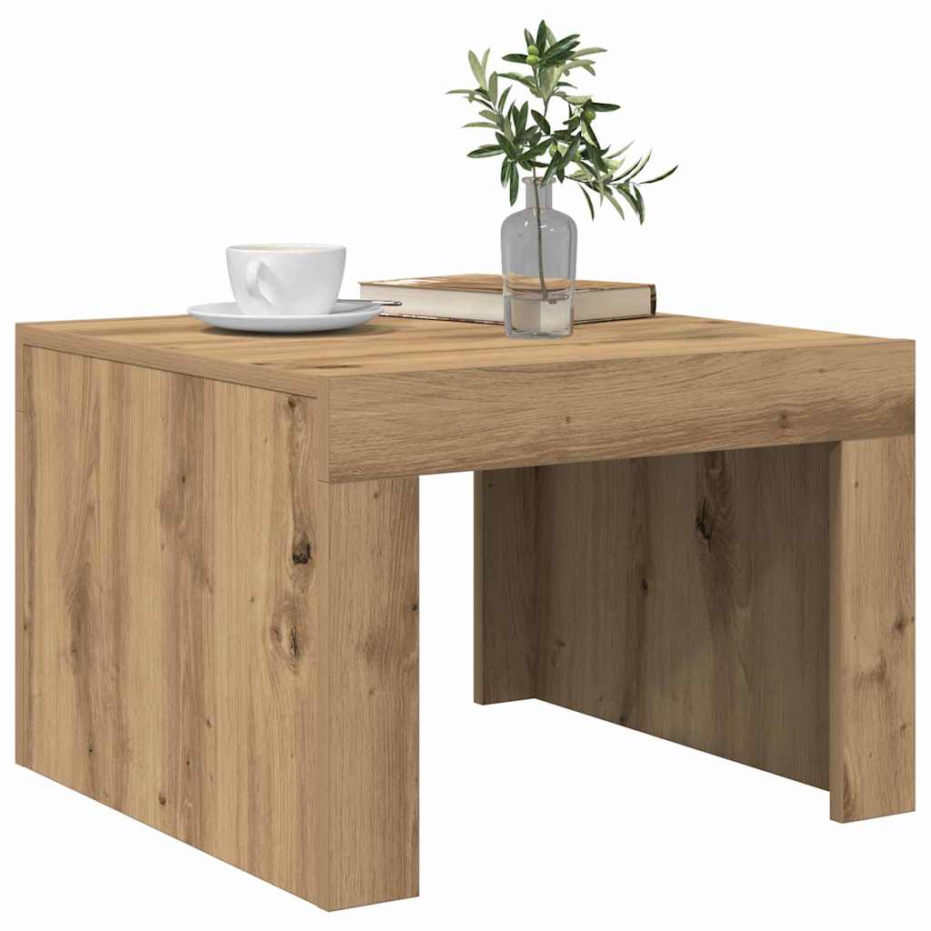 Kaffebord Artisan Eik 50 x 50 x 35 cm Konstruert tre