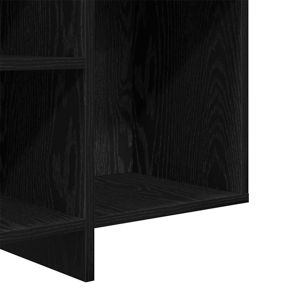 Serviesskap Svart Eik 120 x 30 x 75 cm Konstruert tre