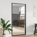 Glassdør Fretwork Svart 102,5 x 3,5 x 201,5 cm Aluminium