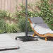 Parasollfot Svart 45 x 45 x 31,5 cm