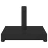 Uteliv parasollfester Svart 45 x 45 x 31.5 cm Stål, betong