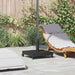 Parasollfot Svart 45 x 45 x 31,5 cm