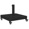 Uteliv parasollfester Svart 45 x 45 x 32 cm Stål, betong