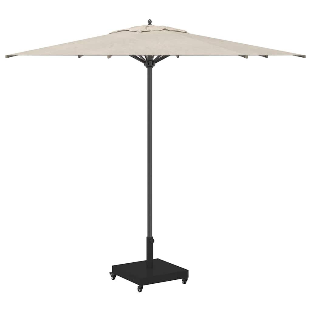 Uteliv parasollfester Svart 45 x 45 x 32 cm Stål, betong