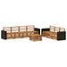 Sofasett 8 pcs Solid akasietre