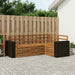 Sofasett 4 pcs Solid akasietre