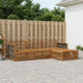Utendørs sofa-sett Naturlig 249,5 x 162,5 x 73 cm