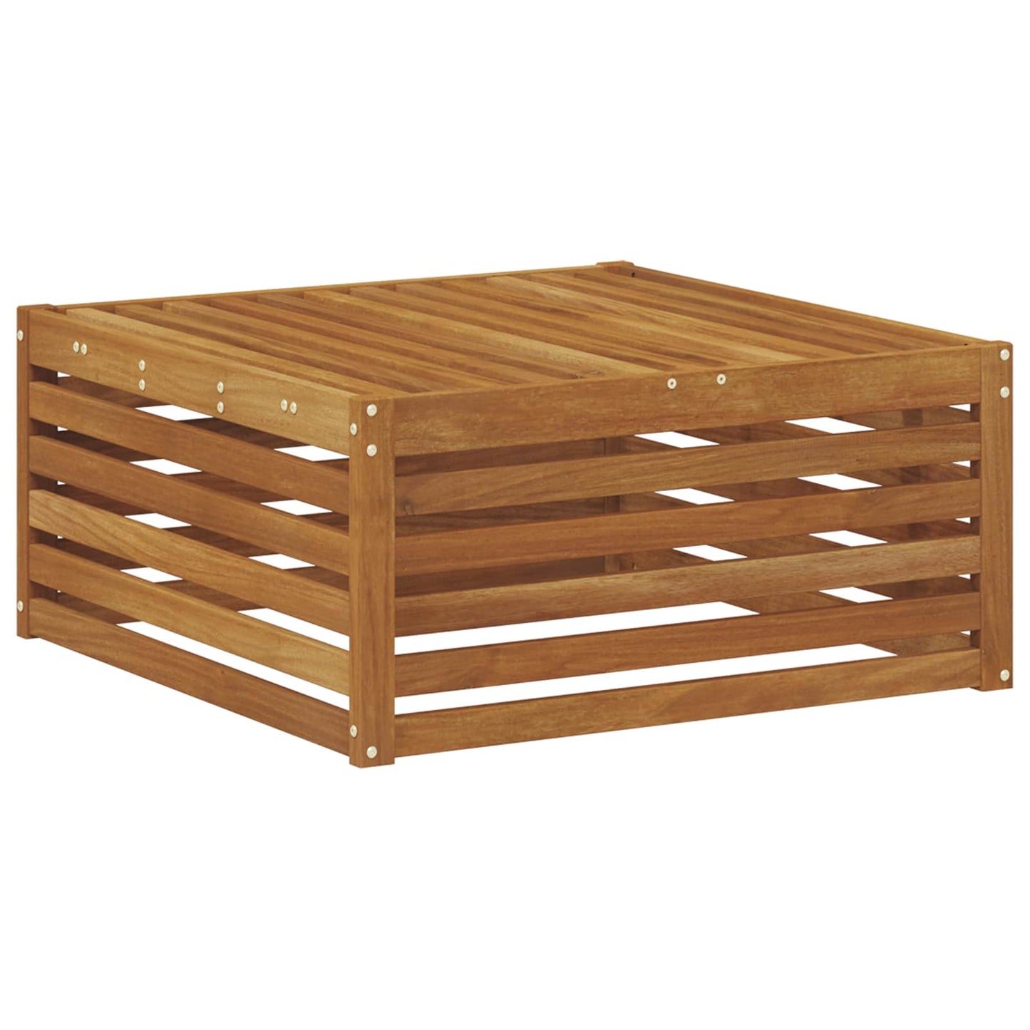Utendørs sofa-sett 6 pcs Naturlig 79 x 79 x 37 cm