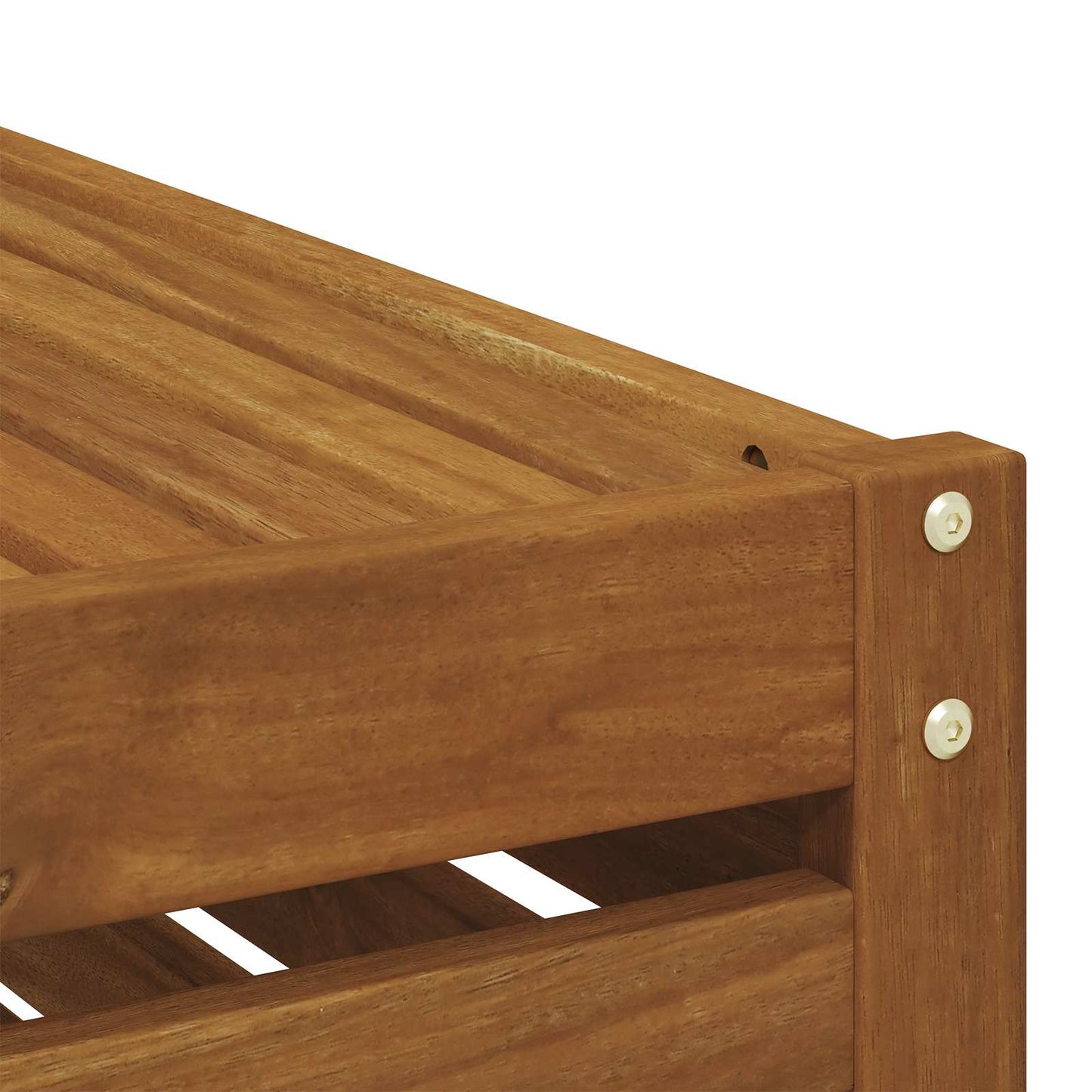Utendørs sofa-sett 5 pcs Naturlig 79 x 79 x 37 cm