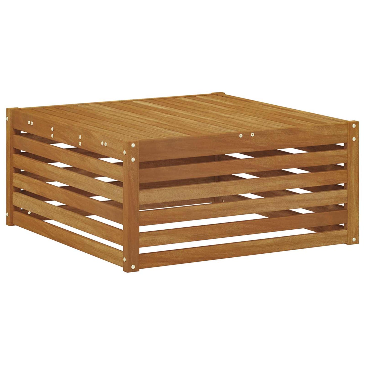 Utendørs sofa-sett 5 pcs Naturlig 79 x 79 x 37 cm