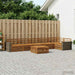 Utendørs sofa-sett 7 pcs Naturlig 79 x 79 x 37 cm