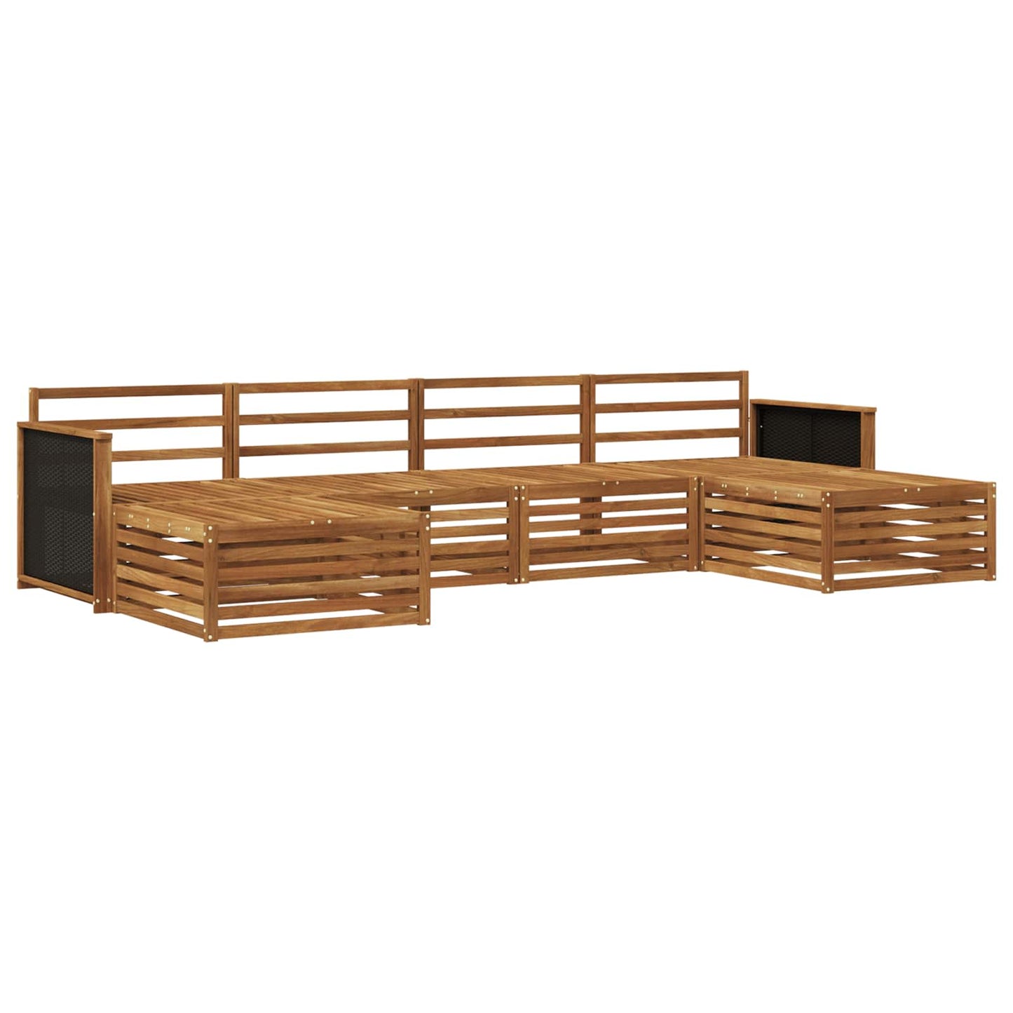 Sofasett 6 pcs Solid akasietre