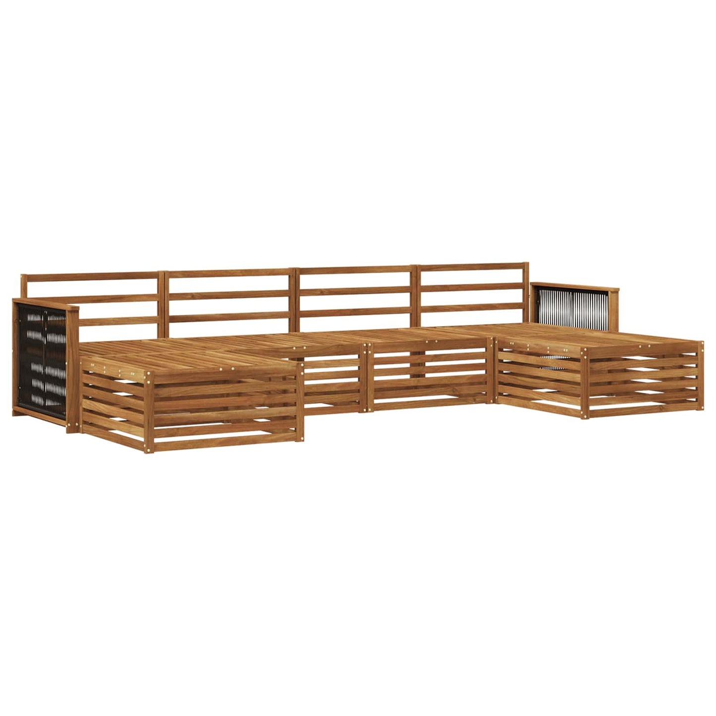 Sofasett 6 pcs Solid akasietre