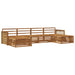 Sofasett 6 pcs Solid akasietre