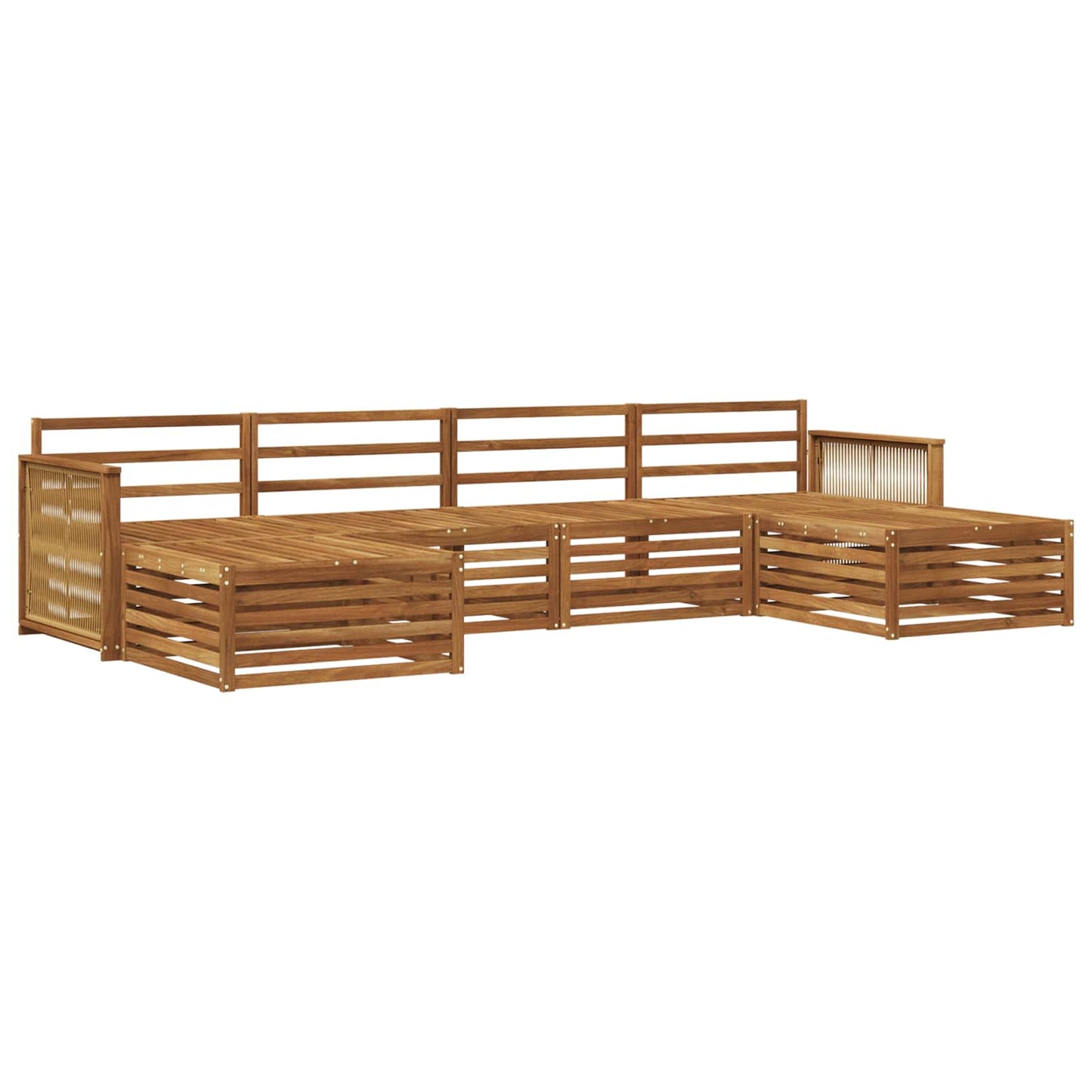Sofasett 6 pcs Solid akasietre