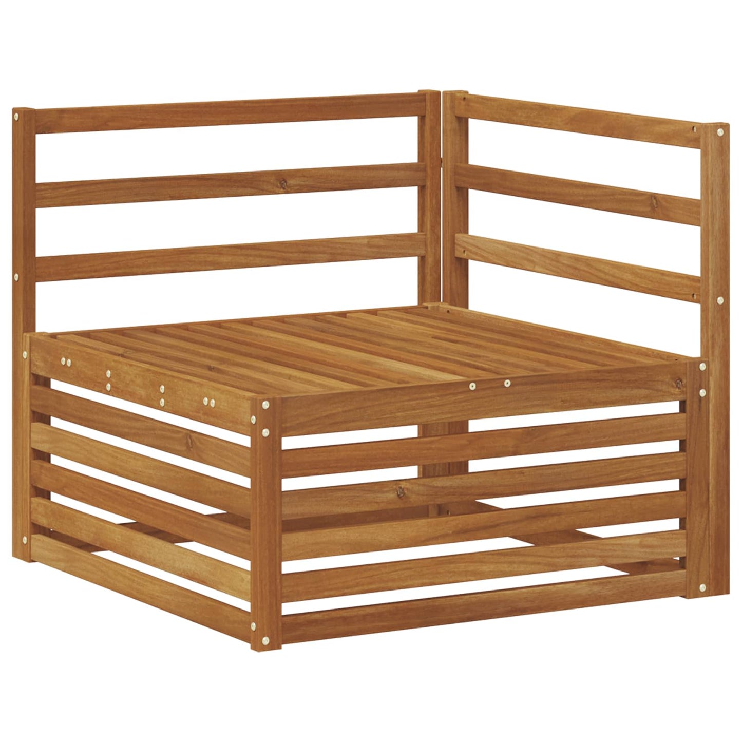 Utendørs sofa-sett 8 pcs Naturlig