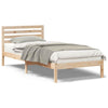 Sengestamme med hodegjerde Brun 90 x 210 cm Heltre furu