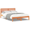 Sengestamme med hodegjerde Voksbrun 140 x 210 cm Heltre furu
