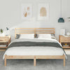 Sengestamme med hodegjerde Brun 160 x 210 cm Heltre furu