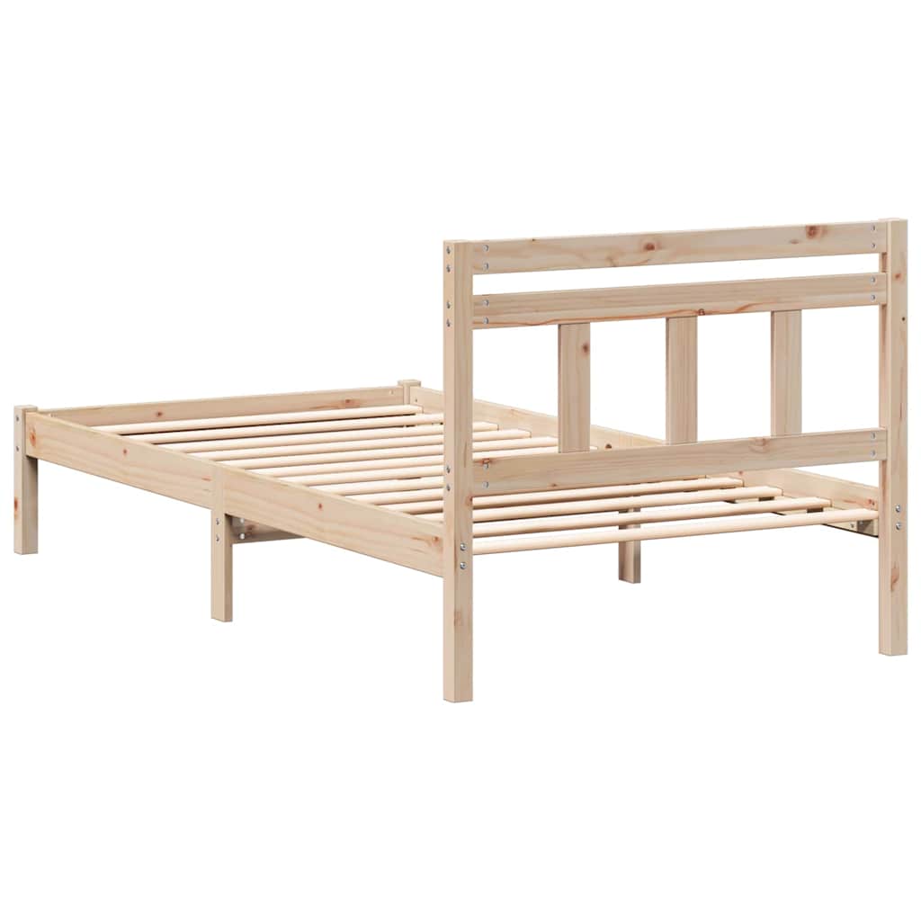 Sengestamme Brun 80 x 200 cm Massiv furu
