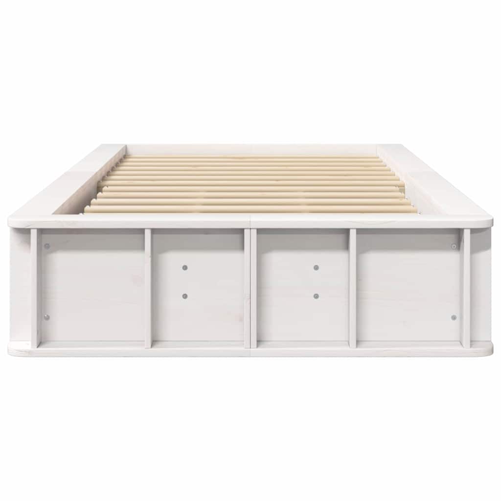 Sengestamme Hvit 75 x 190 cm Massiv furu