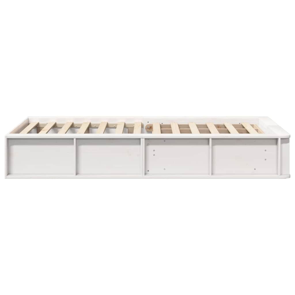 Sengestamme Hvit 75 x 190 cm Massiv furu