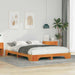 Sengestamme Brun 140 x 210 cm Massiv furu