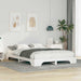 Sengestamme Hvit 140 x 220 cm Massiv furu