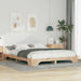 Sengestamme Brun 160 x 220 cm Massiv furu