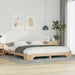 Sengestamme Brun 180 x 220 cm Massiv furu