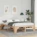 Sengestamme Brun 150 x 200 cm Massiv furu