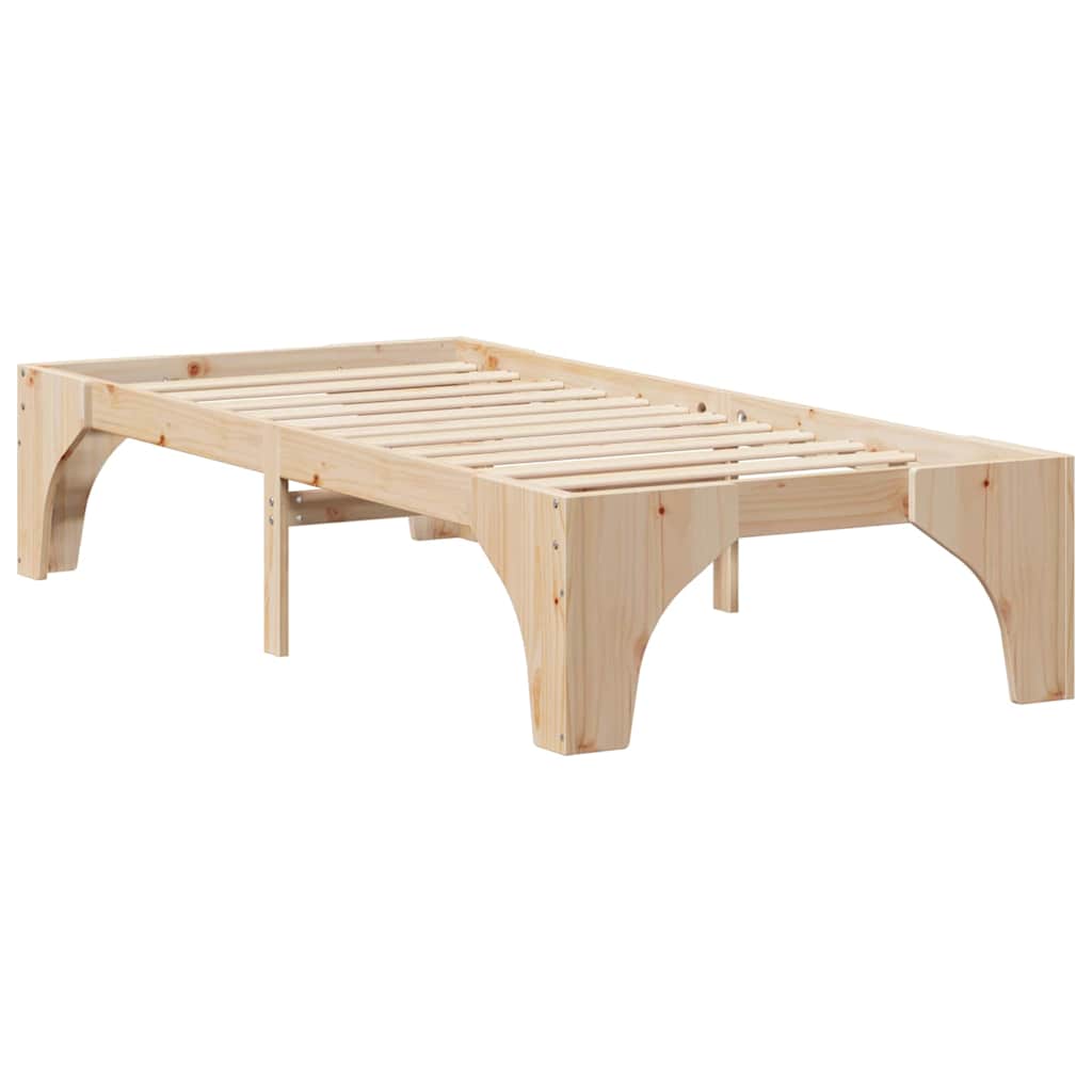 Sengestamme Brun 90 x 200 cm Massiv furu
