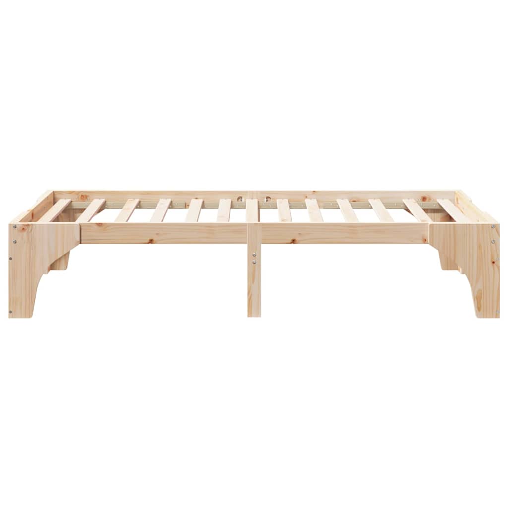 Sengestamme Brun 90 x 200 cm Massiv furu