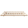 Gulvbedramme Brun 200 x 200 cm Heltre furu