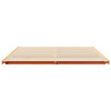 Gulvbedramme Voksbrun 200 x 200 cm Heltre furu