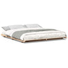 Gulvbedramme Brun 180 x 200 cm Heltre furu