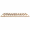 Gulvbedramme Brun 160 x 200 cm Heltre furu