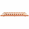 Gulvbedramme Voksbrun 160 x 200 cm Heltre furu