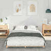 Gulvbedramme Brun 120 x 200 cm Heltre furu
