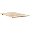 Gulvbedramme Brun 120 x 200 cm Heltre furu