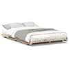 Gulvbedramme Brun 120 x 200 cm Heltre furu