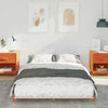 Gulvbedramme Voksbrun 120 x190 cm Heltre furu