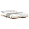 Gulvbedramme Brun 160 x 210 cm Heltre furu